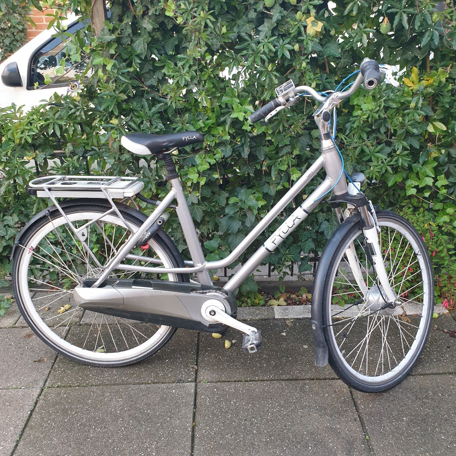 Defect Fylla Elektrischefiets, Fietsen en Brommers, Fietsen | Dames | Damesfietsen, Gebruikt, Velgrem, Versnellingen, 50 tot 53 cm