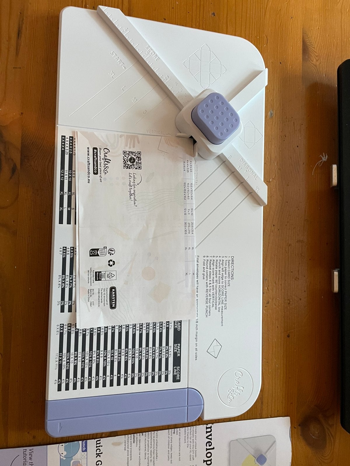 Punch board, Ophalen, Zo goed als nieuw