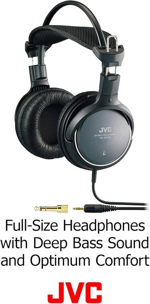 JVC HA-RX700 stereo headphones, Ophalen of Verzenden, Zo goed als nieuw, Over oor (circumaural), Overige merken
