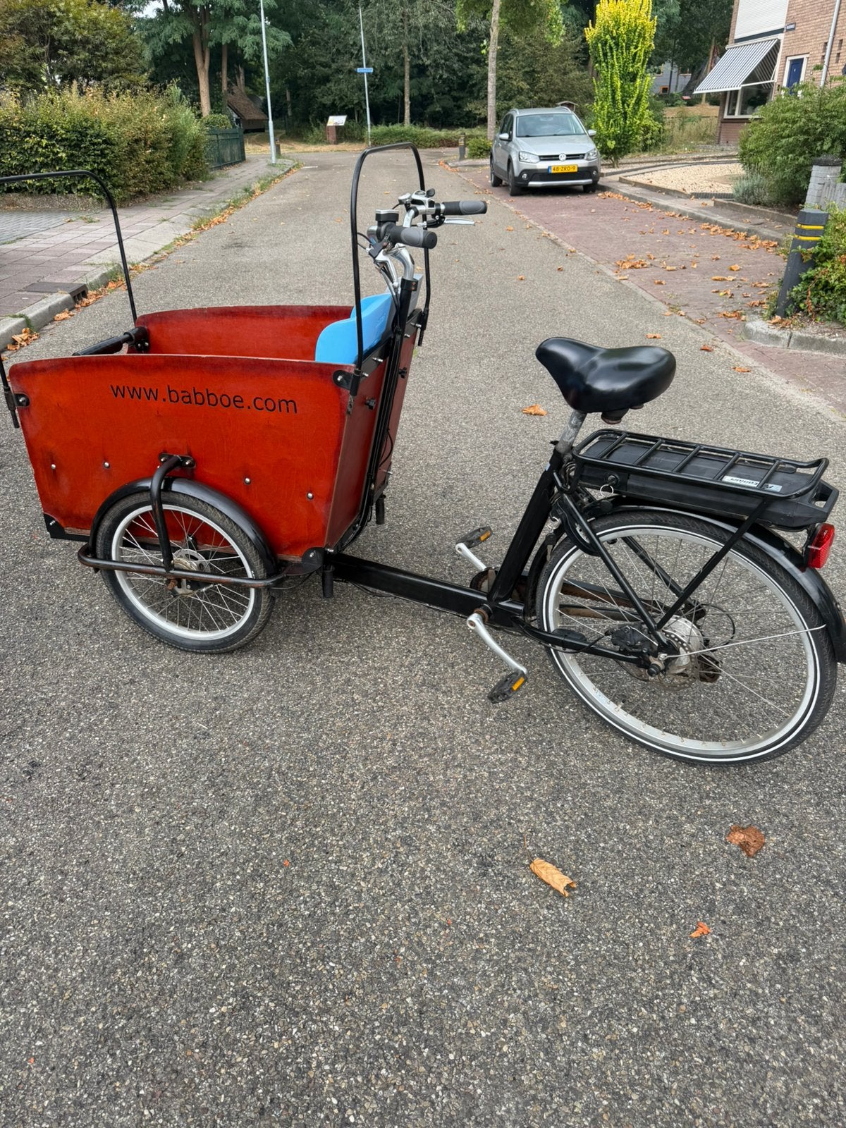 Babboe big e electrische bakfiets, Ophalen, Zo goed als nieuw, 4 kinderen of meer