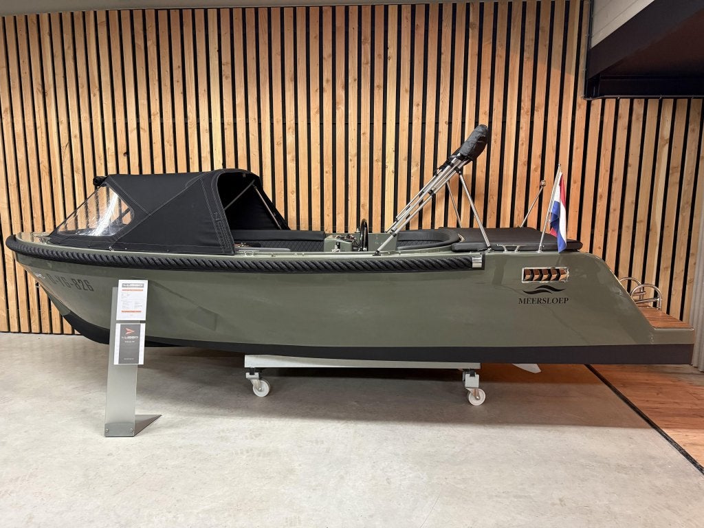 MEERSLOEP 600 'HONDA 50PK' ArmyGreen BOEGSCH KAMPEERKAP Bj22