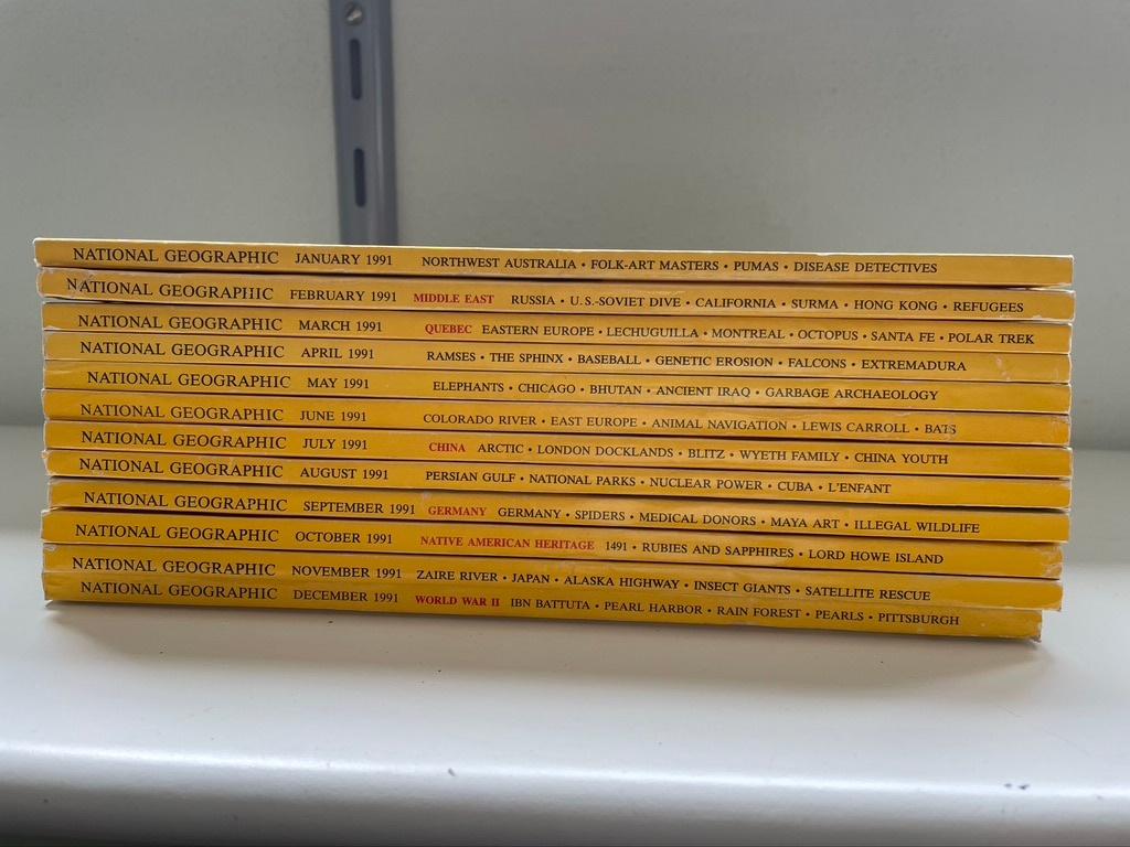 National Geographic Magazine jaargang 1991, Ophalen of Verzenden, Nieuw, Wetenschap en Natuur