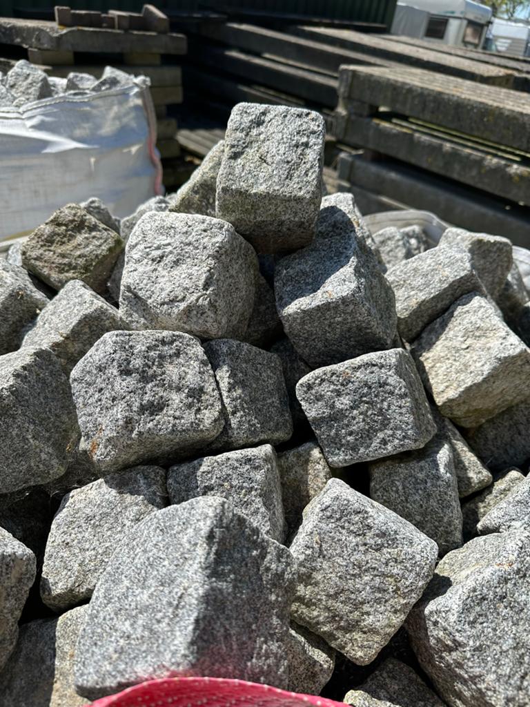 Portugees Graniet 15m2, Tuin en Terras, Tegels en Klinkers, Ophalen, Natuursteen, Overige typen