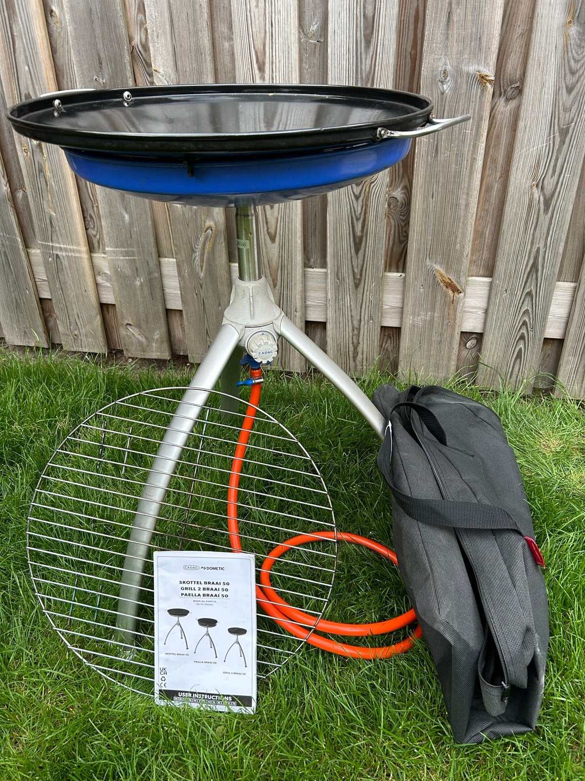 Cadac Dometic Skottel Braai Compleet, Ophalen of Verzenden, Gebruikt