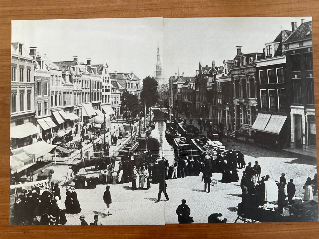 Oude foto’s Leeuwarden Over de Kelders jaren 30 en 70, Verzamelen, Ophalen of Verzenden, Gebruikt, Foto