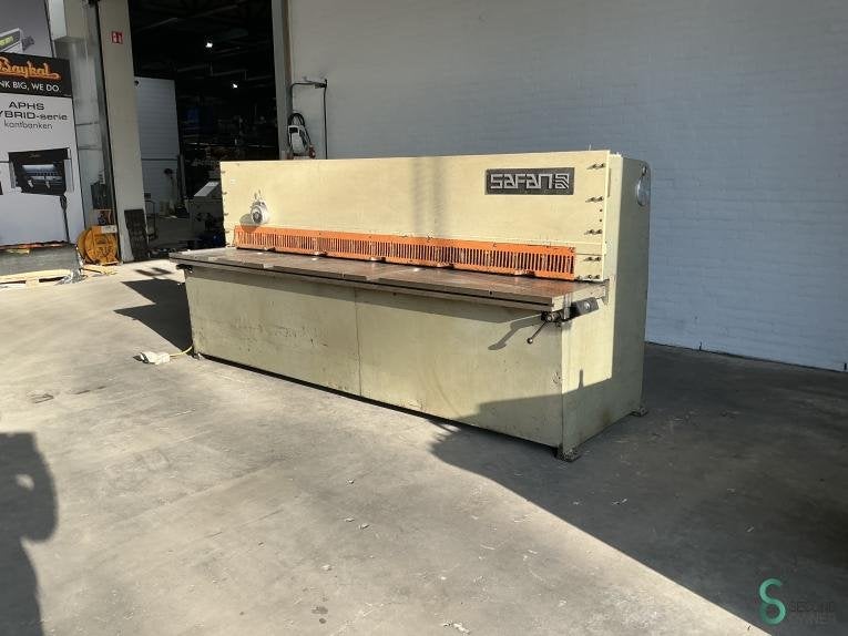 Plaatscharen Safan VS 310-6 1981, Zakelijke goederen, Machines en Bouw | Metaalbewerking