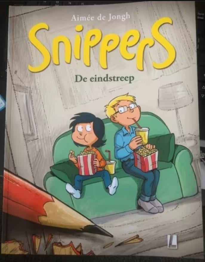 de eindstreep snippers de jongh k2, Eén stripboek, Ophalen of Verzenden, Zo goed als nieuw