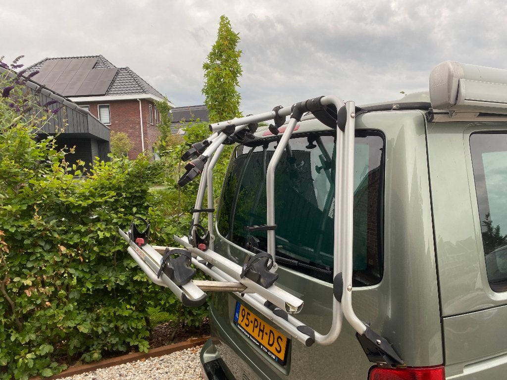 Fietsendrager, Ophalen, 2 fietsen, Gebruikt, Achterklepdrager