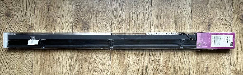 Jaloezie aluminium, 100 tot 150 cm, Zwart, Zwart, Ophalen of Verzenden
