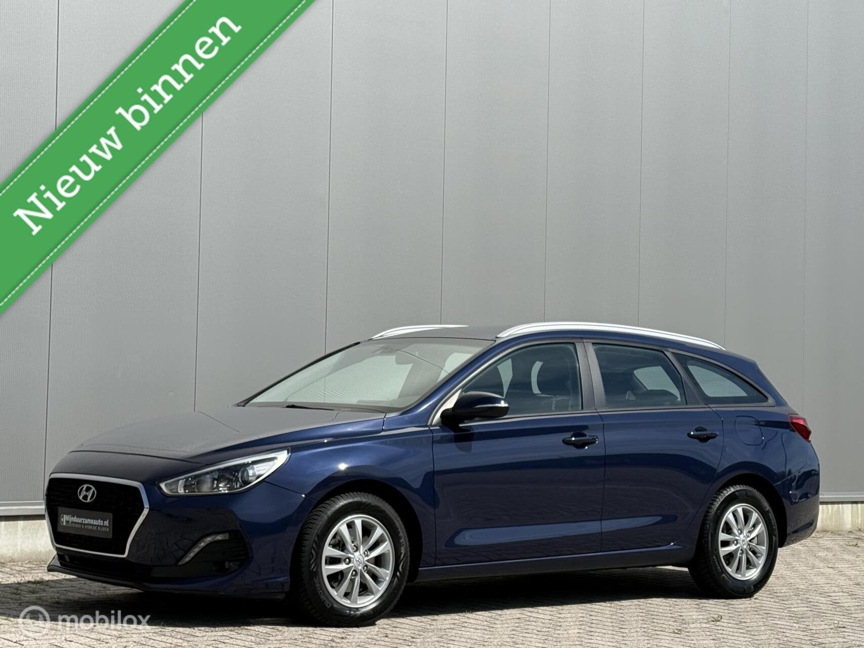 Hyundai i30 Wagon 1.0 T-GDI i-Motion, Camera dealer, cruise, Voorwielaandrijving, Stof, Gebruikt, Blauw