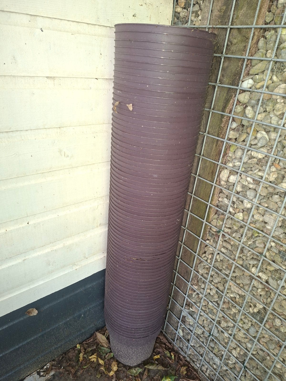 TEAB Kunststof bloempot 70 stuks, kweekpot. C10, Tuin en Terras, Bloempotten, Kunststof, Gebruikt, Rond, Minder dan 40 cm