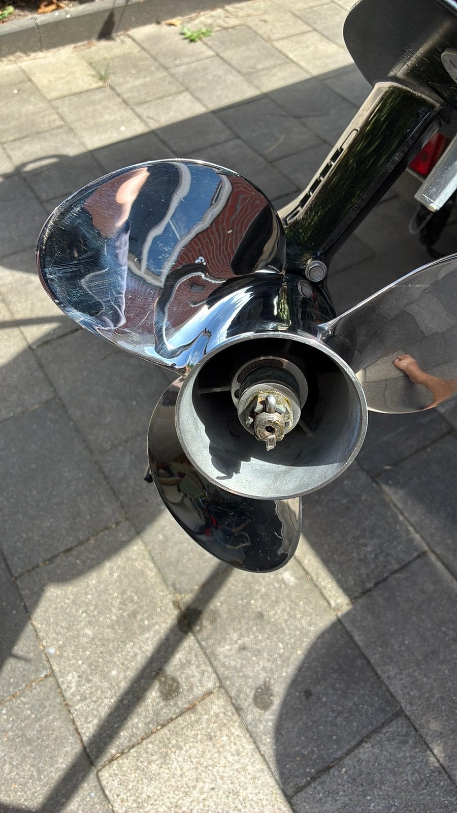 Solas RVS propeller, Watersport en Boten, Bootonderdelen, Ophalen of Verzenden, Zo goed als nieuw, Motor en Techniek, Motorboot