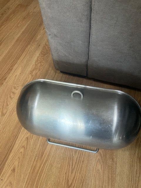 WESCO Breadboy Broodtrommel | 12 Liter, Gebruikt, Zilver, Ophalen of Verzenden, Metaal