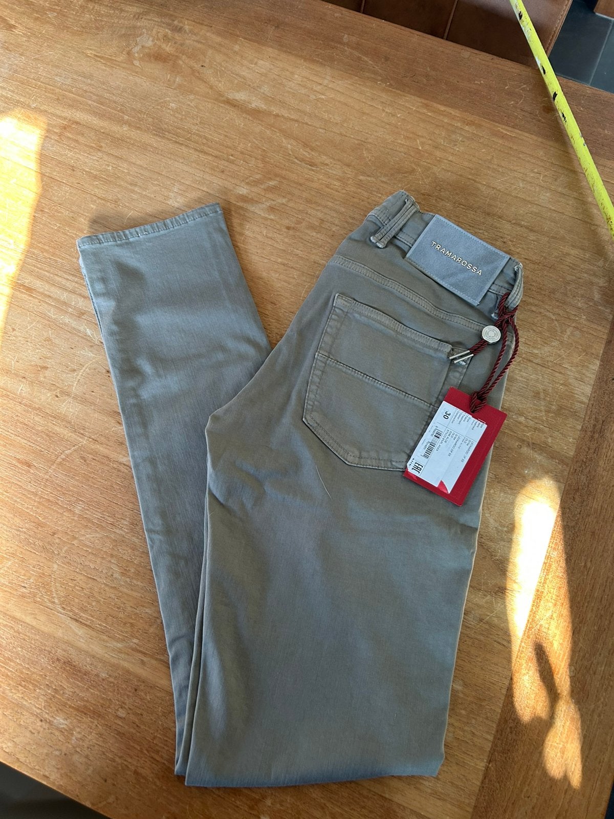 Tramarossa Leonardo Zip SS maat 30 Aloe, Kleding | Heren, Ophalen of Verzenden, Nieuw, Overige kleuren, Overige jeansmaten