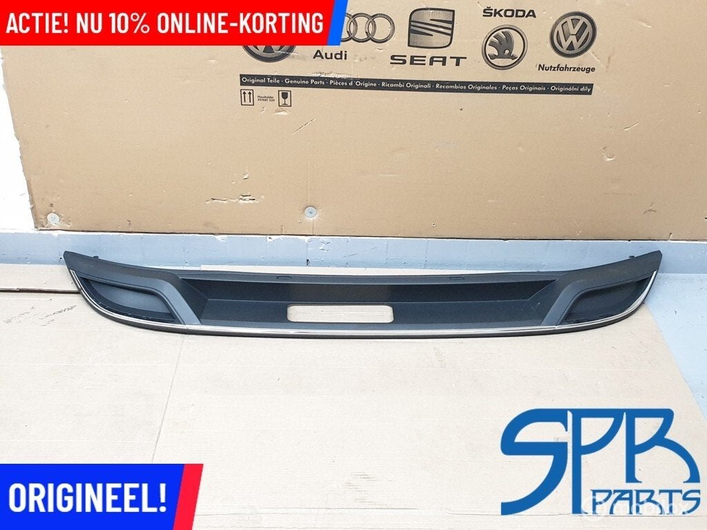 GOLF 7 7.5 FACELIFT Diffuser achterbumper Chroom HIGHLINE, Auto-onderdelen, Gebruikt, Volkswagen, Ophalen of Verzenden, Volkswagen