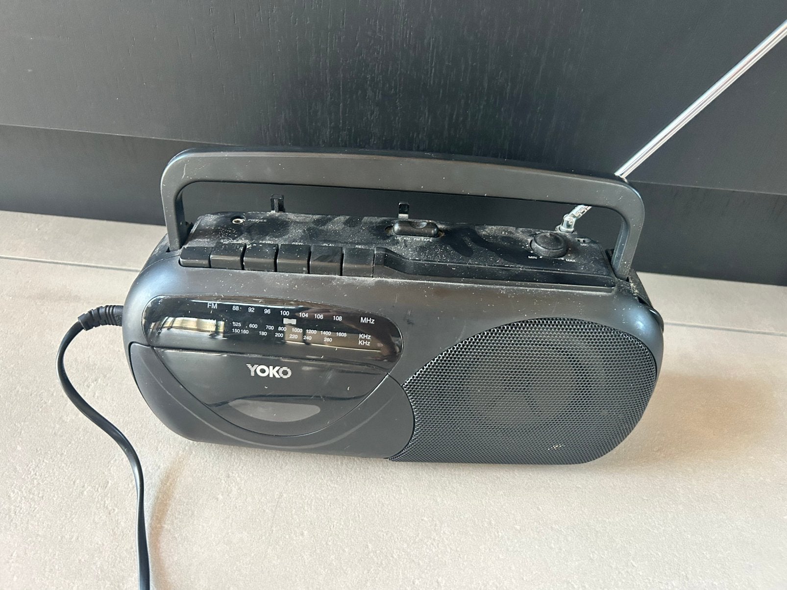 Draagbare radio Yoko, Ophalen, Gebruikt, Radio