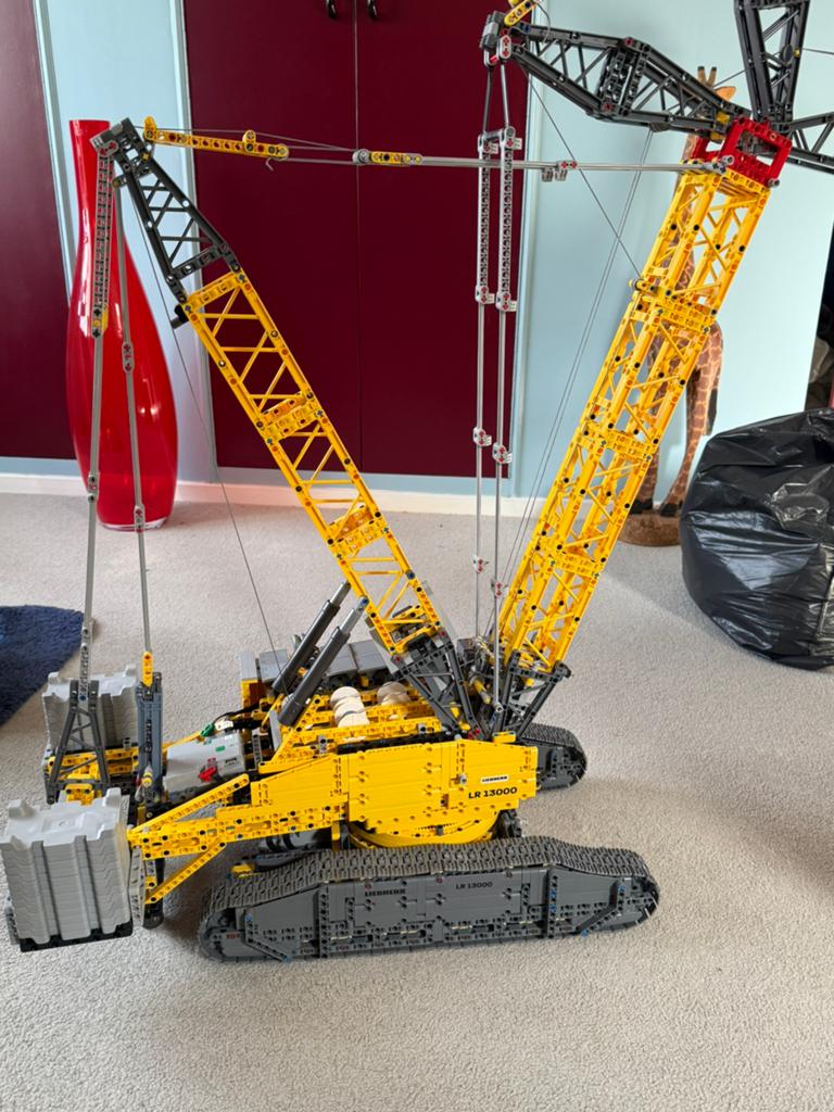 Lego 42146 Liebherr kraan, Ophalen, Lego, Zo goed als nieuw, Complete set
