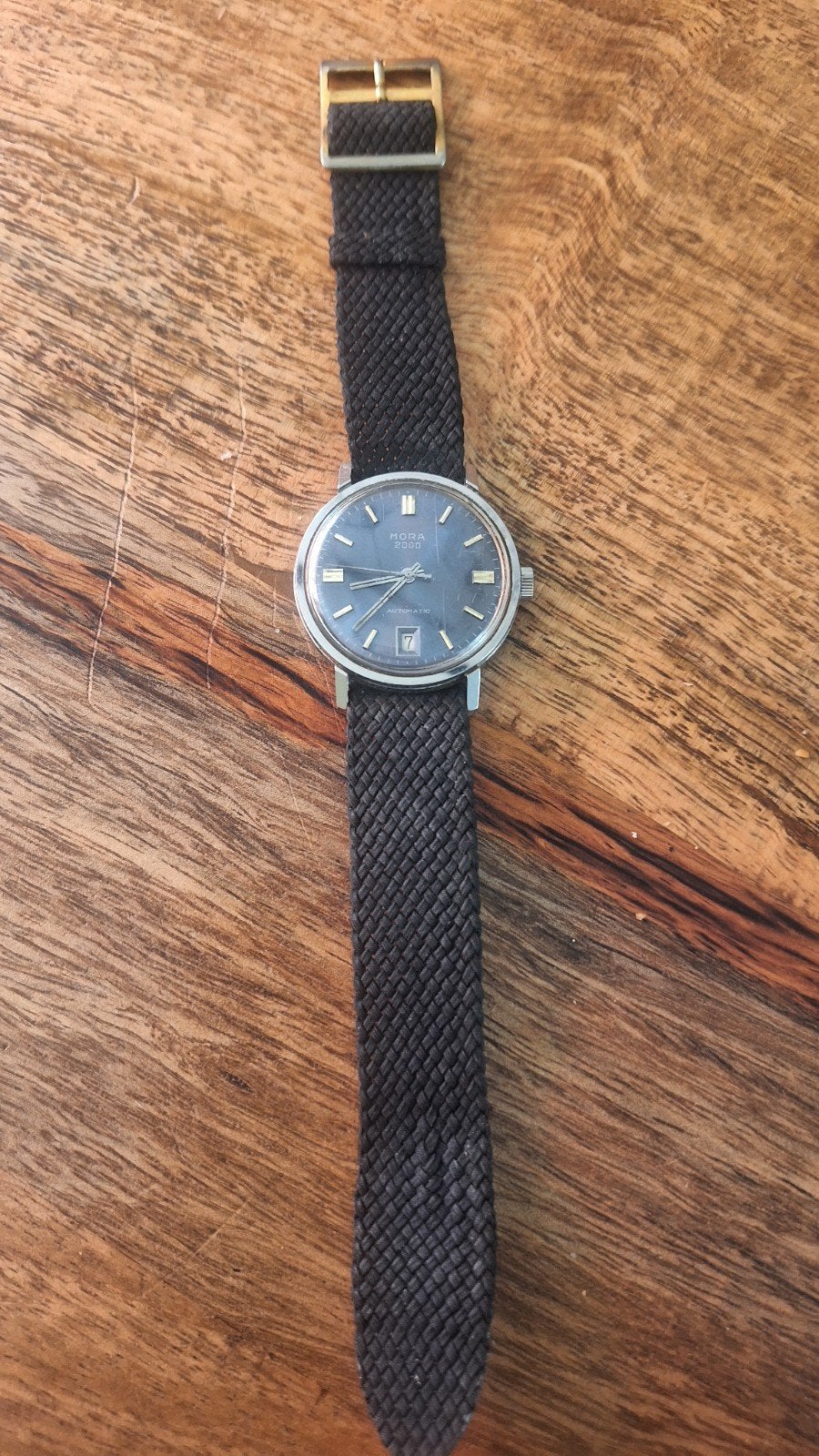 Mora 2000 Automatic Polshorloge - Vintage Herenhorloge, Ophalen of Verzenden