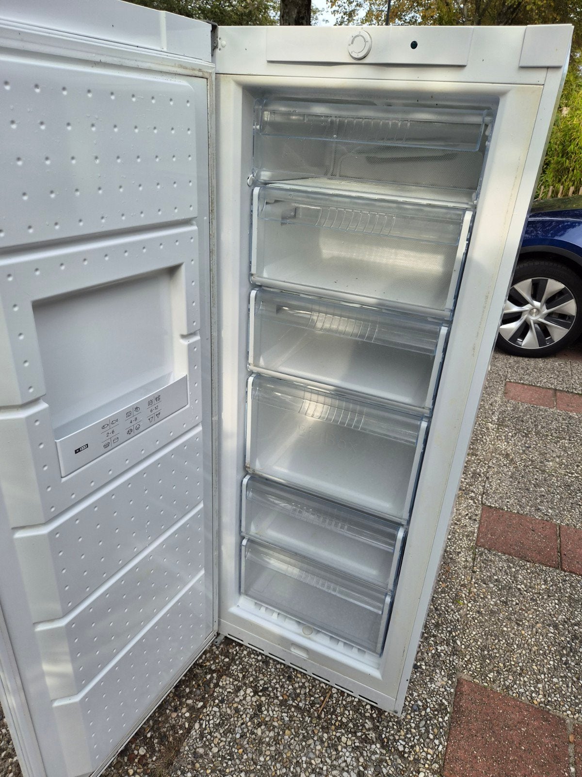 vrieskast Bosch 6 laden A+, Witgoed en Apparatuur, Gebruikt, 160 cm of meer, Energieklasse A of zuiniger, Ophalen