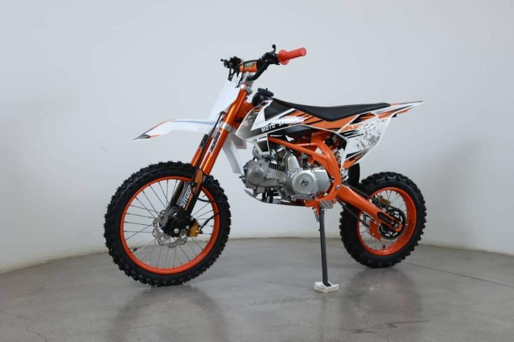 150cc crossmotor pitbike | E-start + kick, Fietsen en Brommers, Minibikes, Midibikes en Pitbikes, Ophalen, Nieuw, Pitbike, Ultra Motocross
