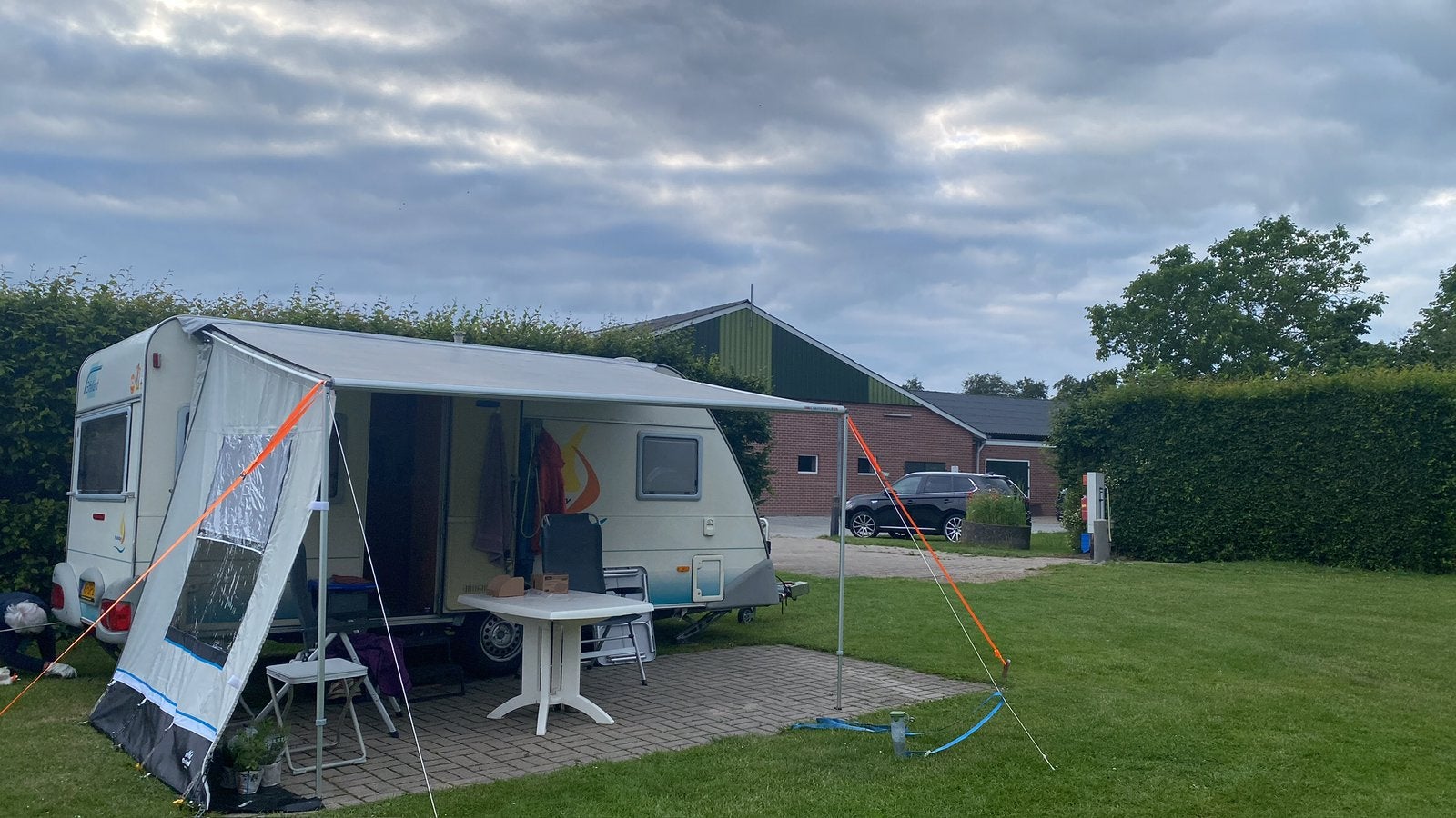 Zakluifel en zijwand, Ophalen of Verzenden, Zo goed als nieuw