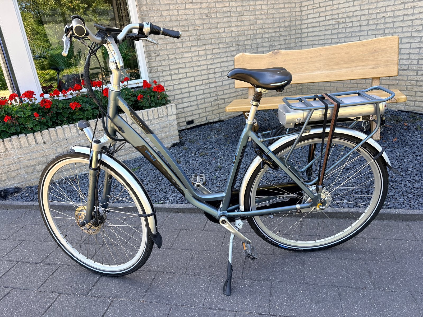 Nette Amslod elektrische fiets, Ophalen of Verzenden, Zo goed als nieuw