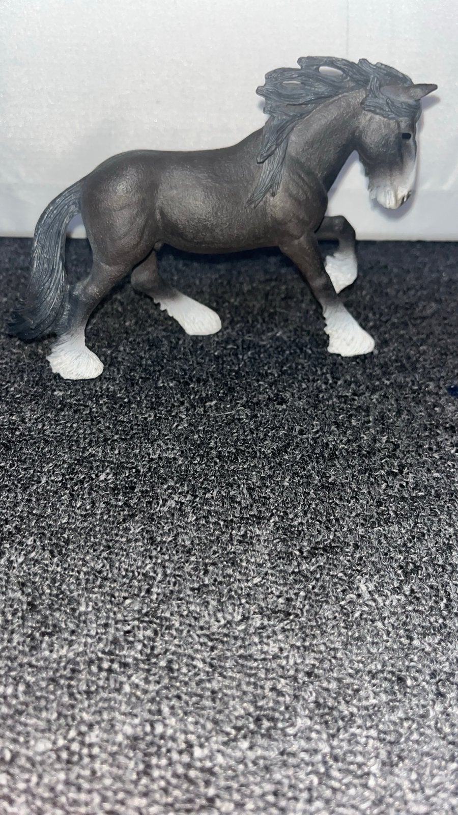 Schleich Shire paard, Ophalen of Verzenden, Gebruikt