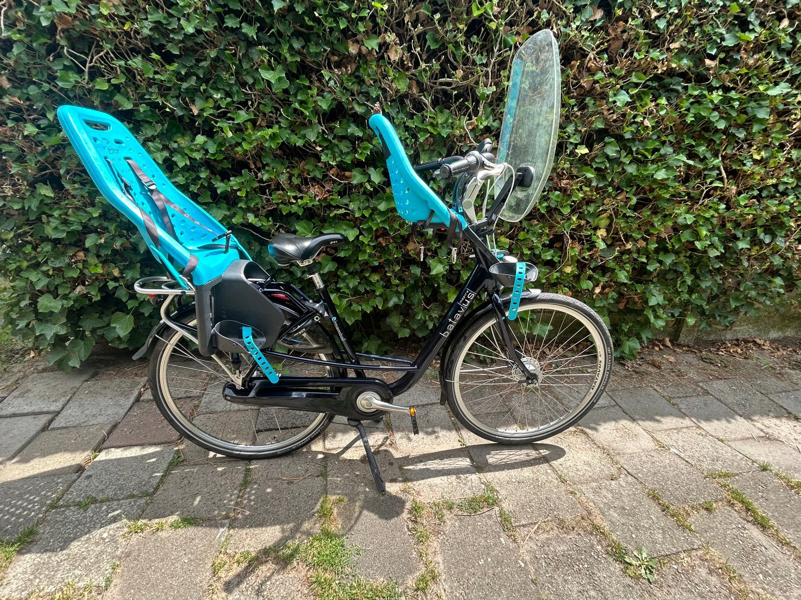 Batavus mambo inspire (incl. Yepp kinderzitjes), Ophalen, 2 zitjes, Gebruikt, Batavus