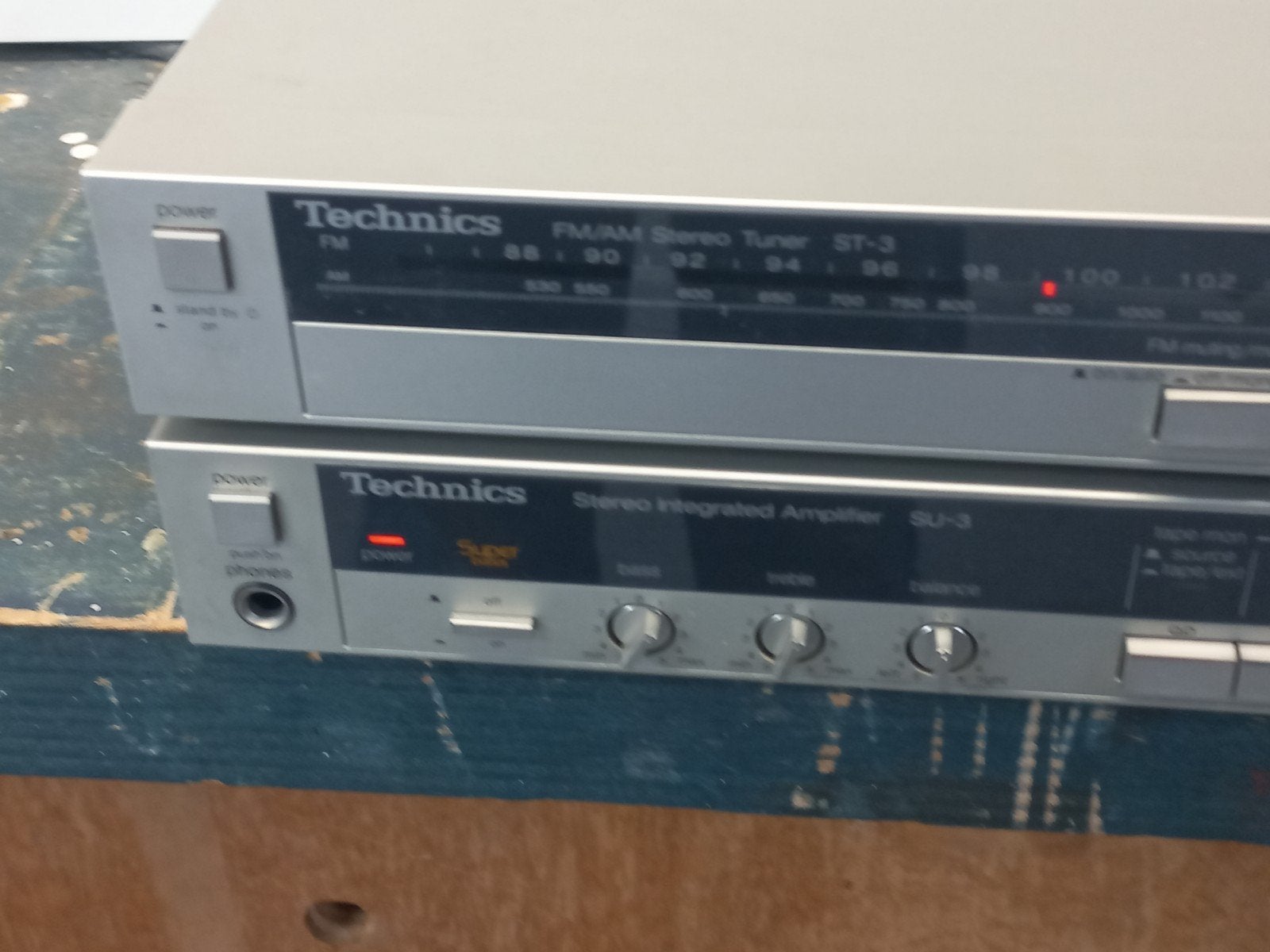 Technics SU-3 Stereo Geïntegreerde Versterker & ST-3 Tuner, Overige merken, Gebruikt, Ophalen of Verzenden, Minder dan 60 watt