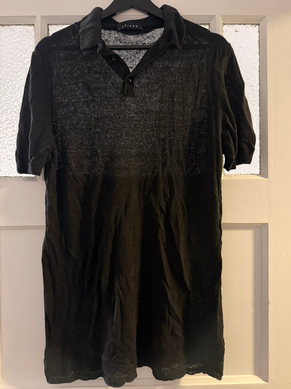 Axiome shirt ademend unisex ruime L large lang, Ophalen of Verzenden, Zo goed als nieuw, Maat 52/54 (L), Zwart