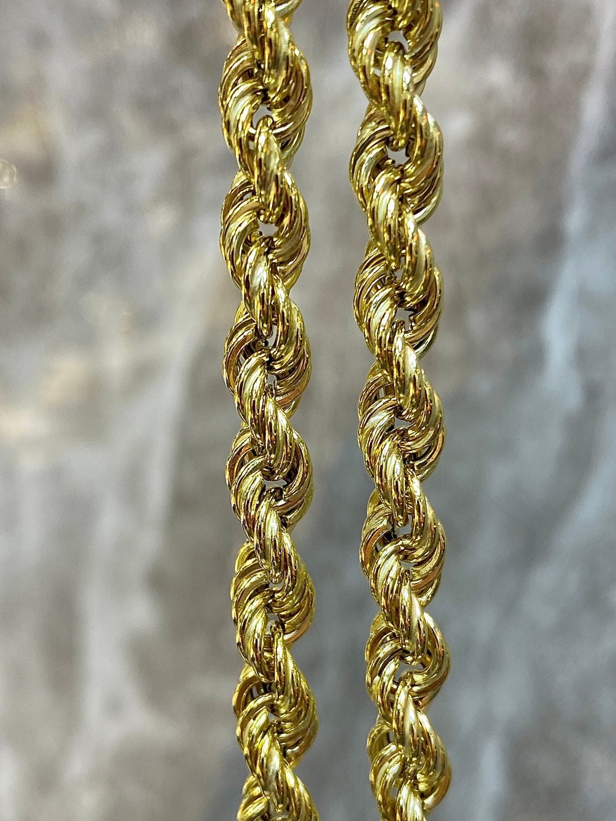 14k Gouden Rope Ketting, Sieraden, Tassen en Uiterlijk, Kettingen, Ophalen of Verzenden, Nieuw, Goud