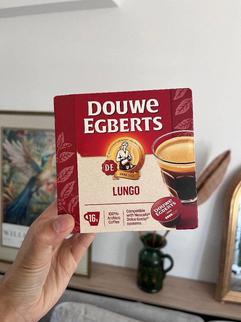 Lungo Douwe Egberts Dolce Gusto nieuwstaat, Ophalen