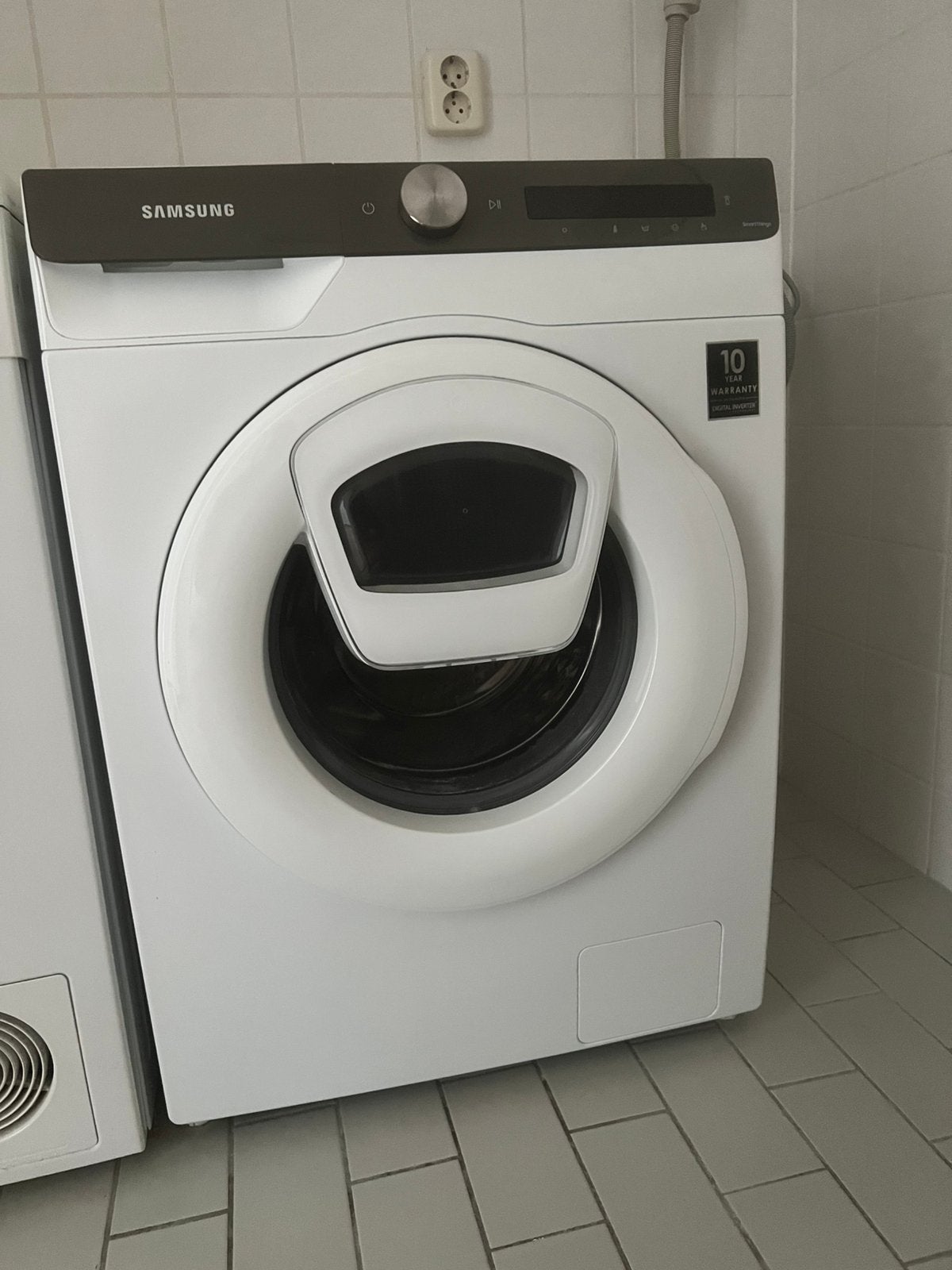 Goedwerkende AddWash Samsung wasmachine, Ophalen, 1200 tot 1600 toeren, 8 tot 10 kg, Zo goed als nieuw