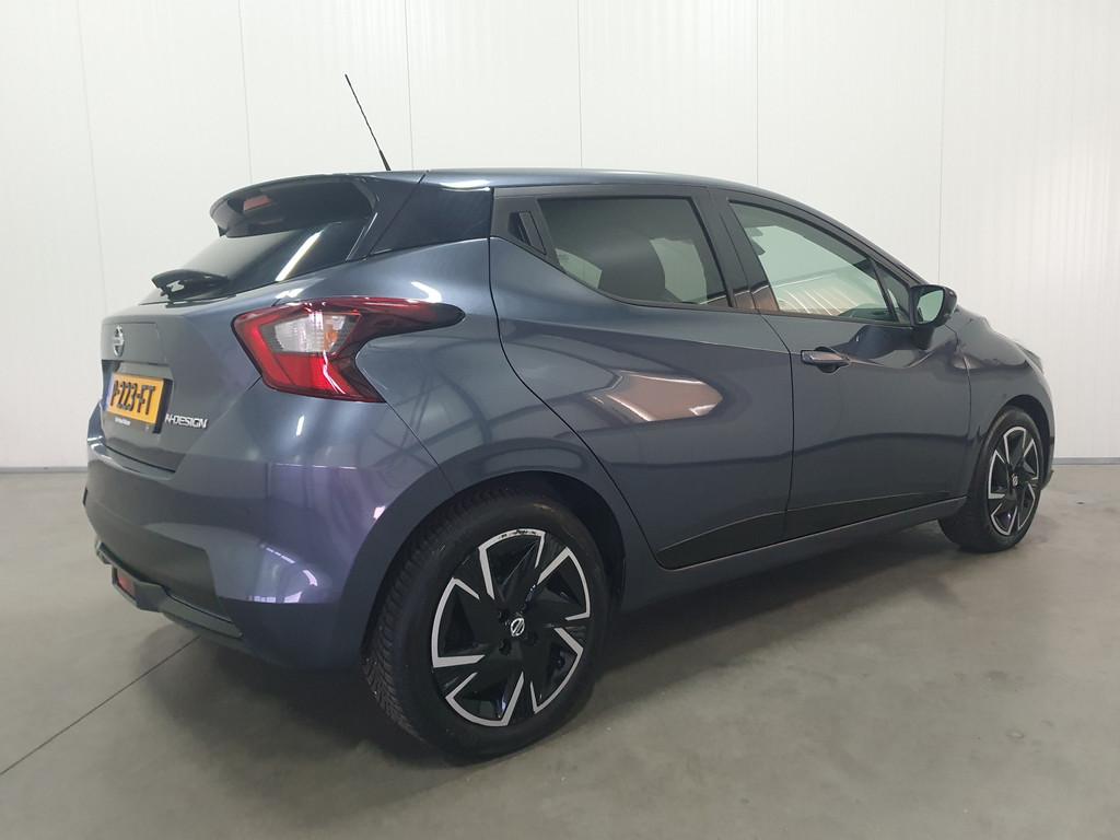 Nissan Micra 1.0 IG-T N-Design NAVI/PDC/AIRCO/CRUISE, Auto's, Nissan, Voorwielaandrijving, Stof, Euro 6, Handgeschakeld