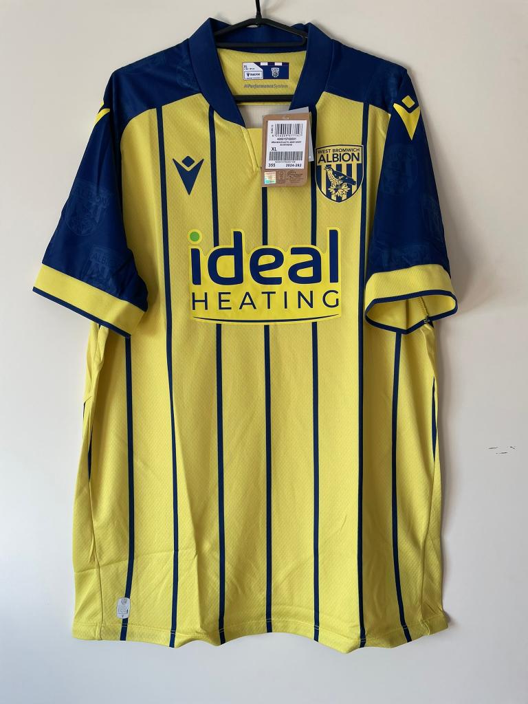 West Bromich Albion Puma Voetbalshirt Maat XL Nieuw, Kleding | Heren, Puma, Geel, Ophalen of Verzenden, Voetbal