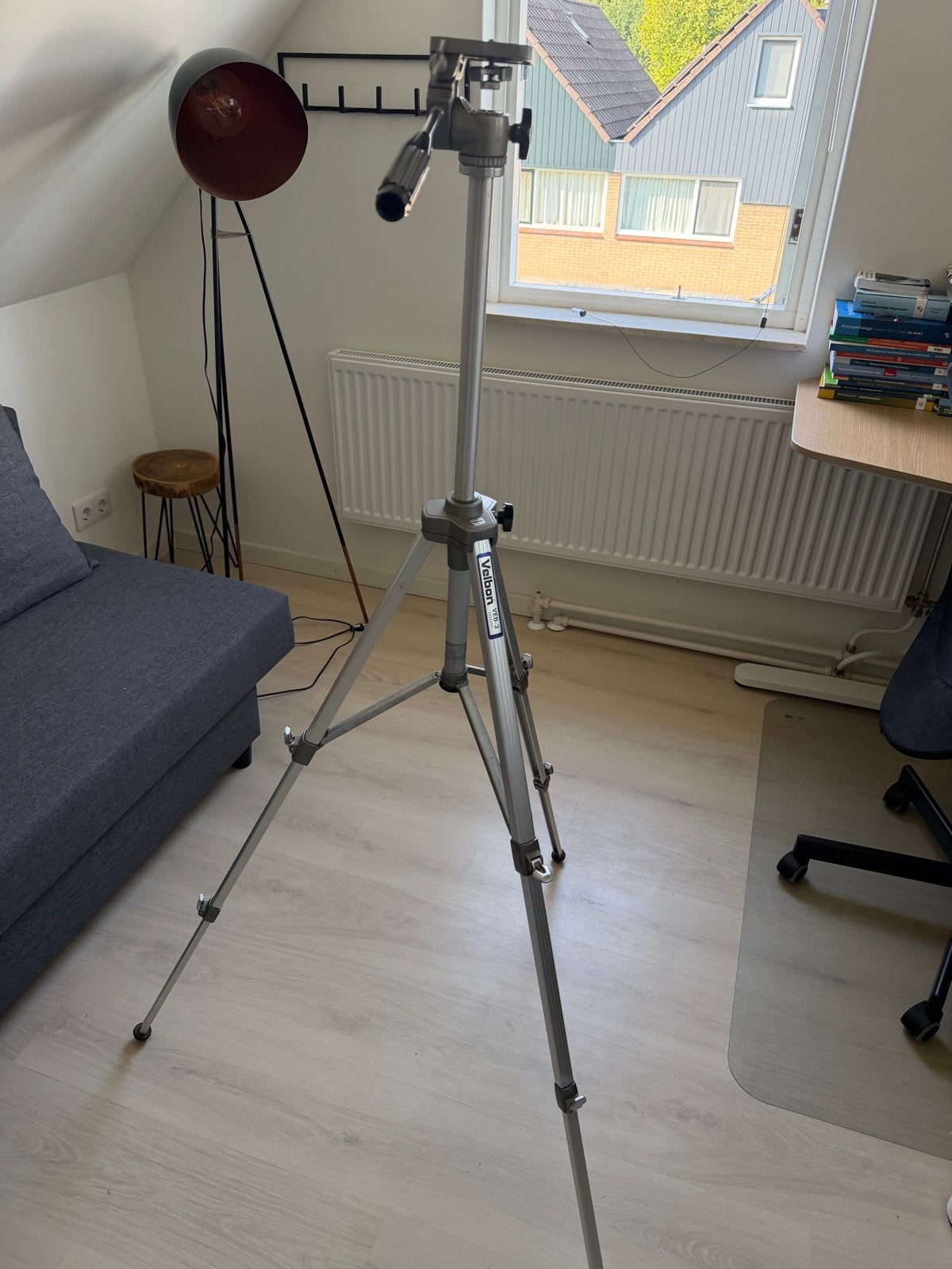Velbon VEB-3 Statief - Zo goed als nieuw, Audio, Tv en Foto, Velbon, Snelkoppelingsplaat, Zo goed als nieuw, 175 cm of meer