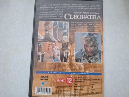 Dvd Cleopatra h, Drama, Ophalen of Verzenden, Zo goed als nieuw, Voor 1940
