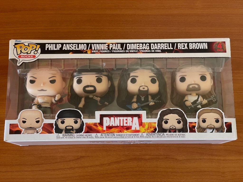 Funko POP! Vinyl Pantera 4-pack (Rocks) nieuw/vaulted, Ophalen of Verzenden, Nieuw, Pop, Beeldje of Miniatuur