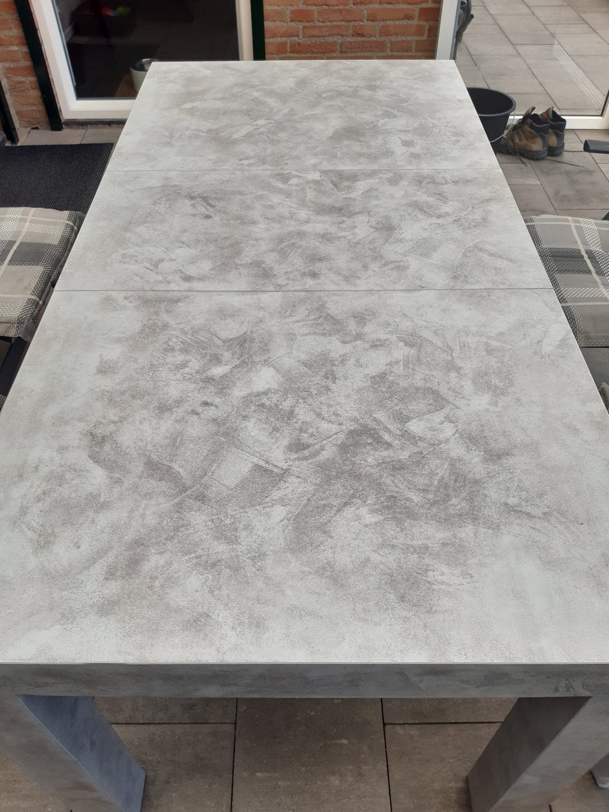 Uitschuifbare eettafel 140-180x80 cm, Ophalen, Overige materialen, Gebruikt, 50 tot 100 cm