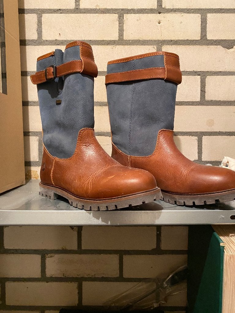 Outdoor dames laarzen, Kleding | Dames, Schoenen, Ophalen, Bruin, Lage of Enkellaarzen, Zo goed als nieuw