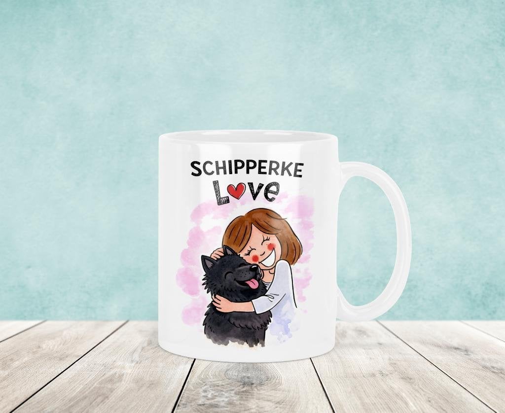 Schipperke Mok - Blond Stijl, Verzenden, Nieuw, Keramiek, Kop(pen) en/of Schotel(s)