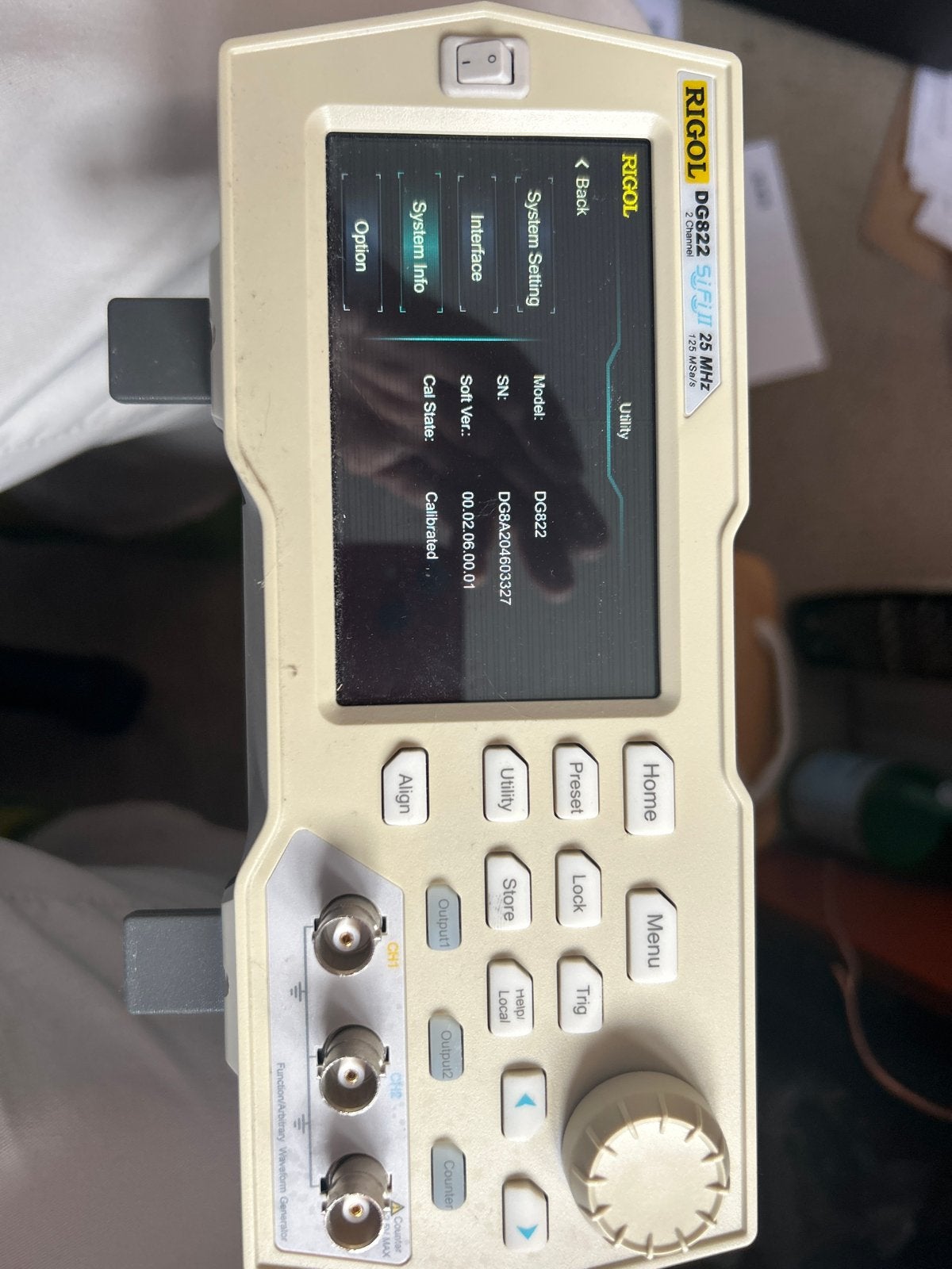 Rigol DG822 Functiegenerator - Zo goed als nieuw, Ophalen of Verzenden, Zo goed als nieuw