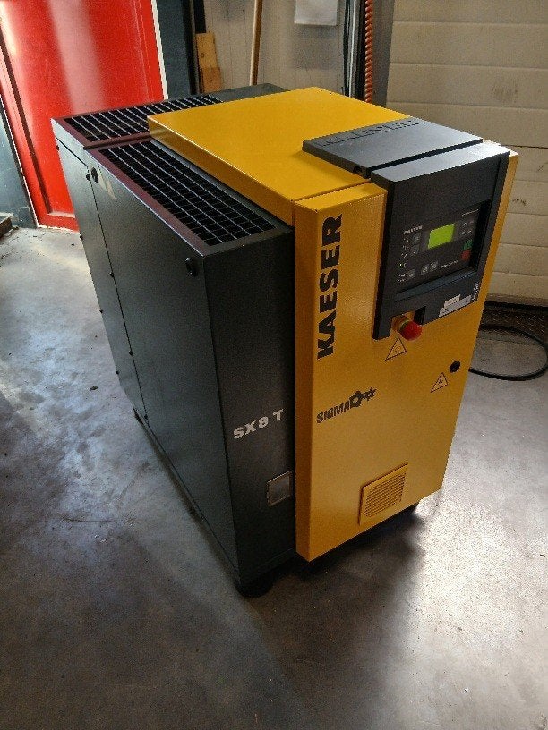 Schroefcompressor, Ophalen of Verzenden, Gebruikt, 800 liter/min of meer, 6 tot 10 bar