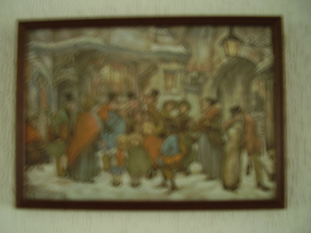 schilderijantonpieck muzikant markt glas decoratie sfeer, Antiek en Kunst, Kunst | Schilderijen | Klassiek, Paneel, Ingelijst
