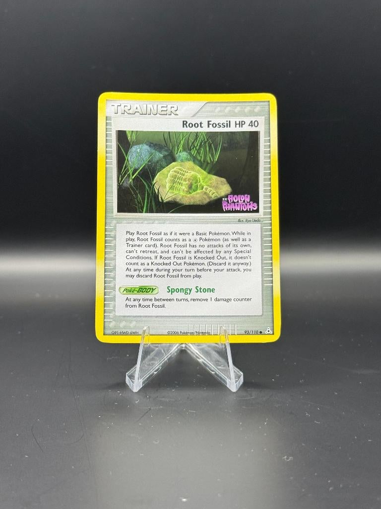 Root Fossil HP 40 Stamp	93/110	Engels	NM | Pokemon, Ophalen of Verzenden, Nieuw, Losse kaart, Foil