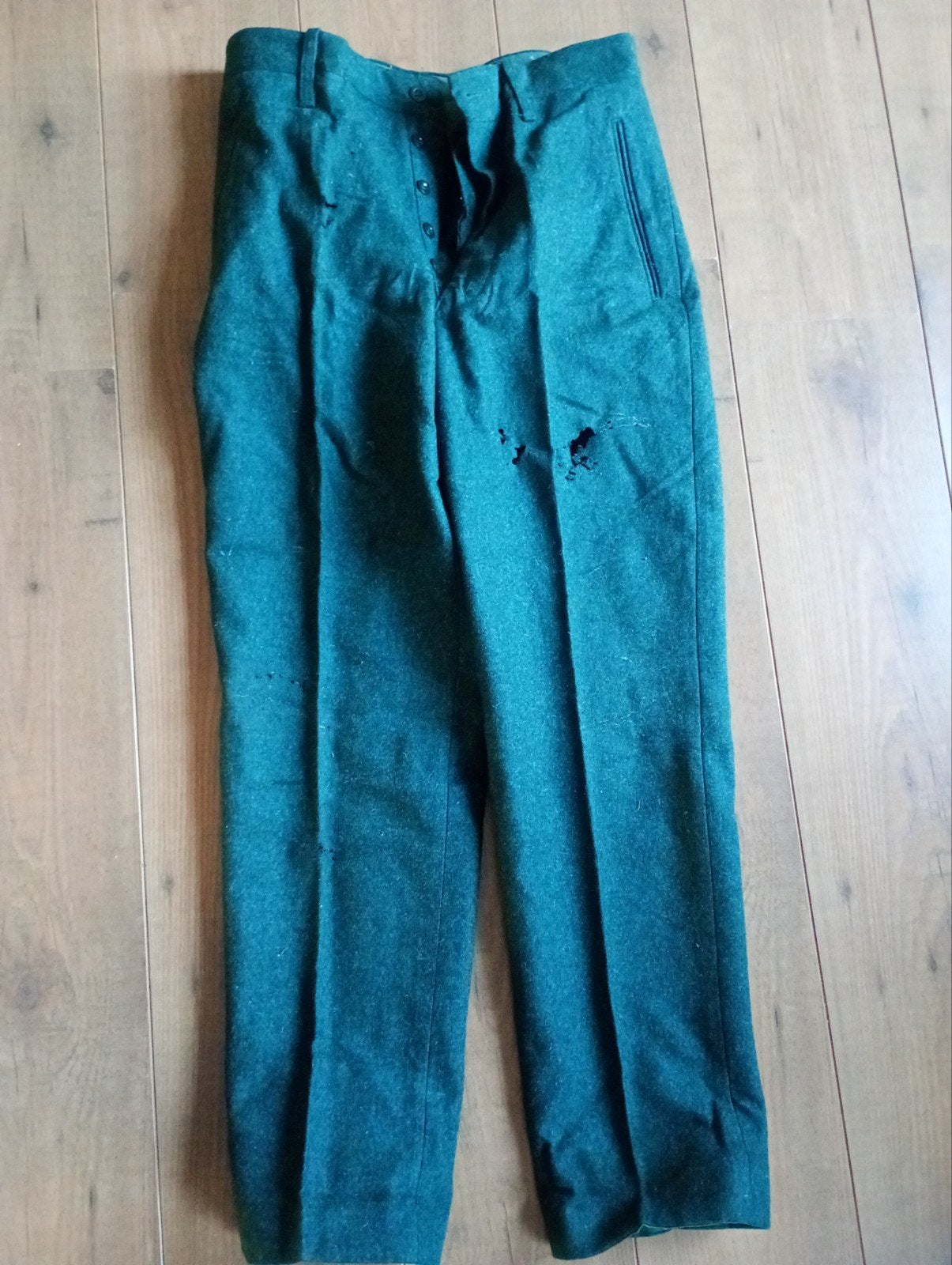 Koude oorlog Bundeswehr "Filzlaus" uniformbroek 4 schuurvond, Verzamelen, Ophalen of Verzenden, ., ., .