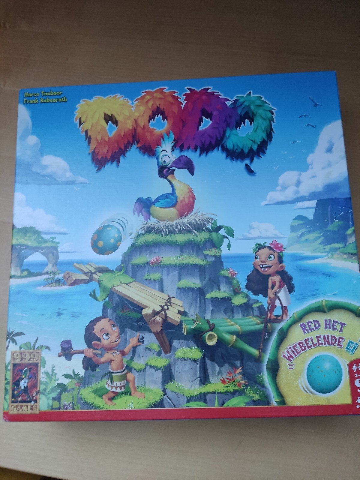Dodo - Red het Wiebelende Ei - 999 Games, Drie of vier spelers, Ophalen of Verzenden, Gebruikt, 999 Games