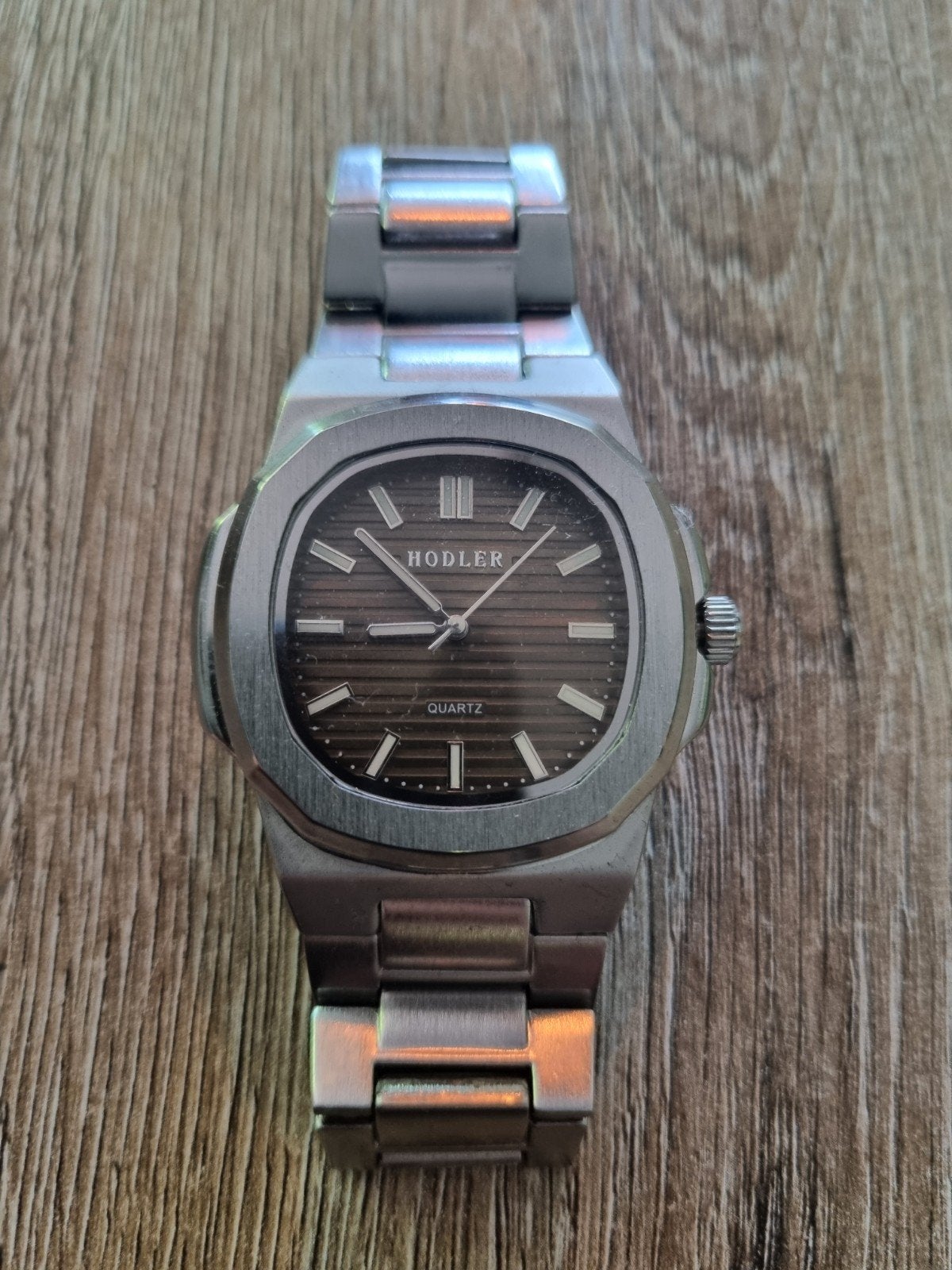 Hodler Horloge  zilver, nieuw!, Ophalen of Verzenden, Zo goed als nieuw, Staal, Overige merken