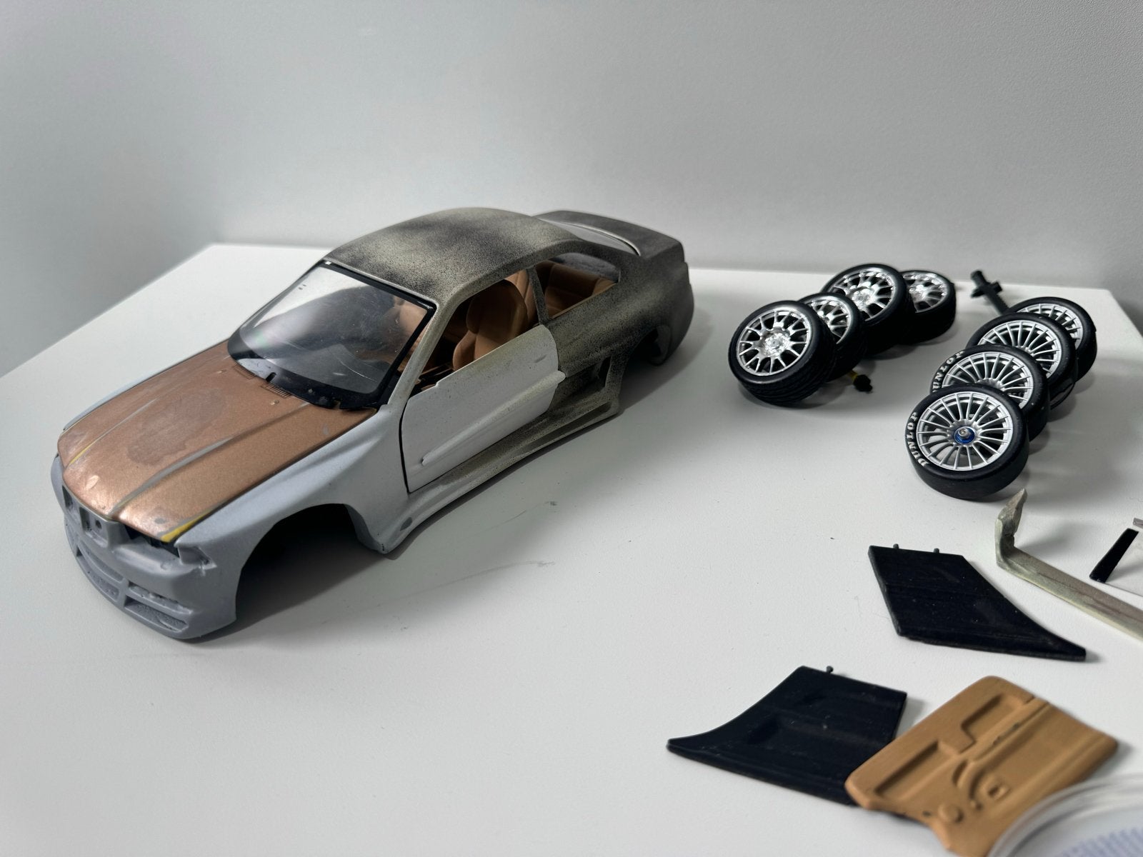 BMW E36 M3 GT UT Models 1:18 Project Auto, Ophalen of Verzenden, Gebruikt, Auto, UT Models