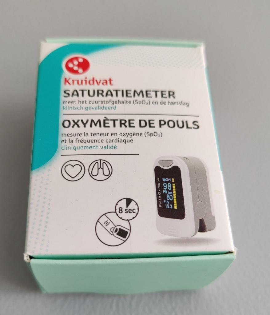 Kruidvat saturatiemeter - zuurstof & hartslag - nieuw doos, Ophalen of Verzenden, Nieuw